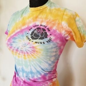 Zumiez Tie Dye 100% Cotton T Shirt Top